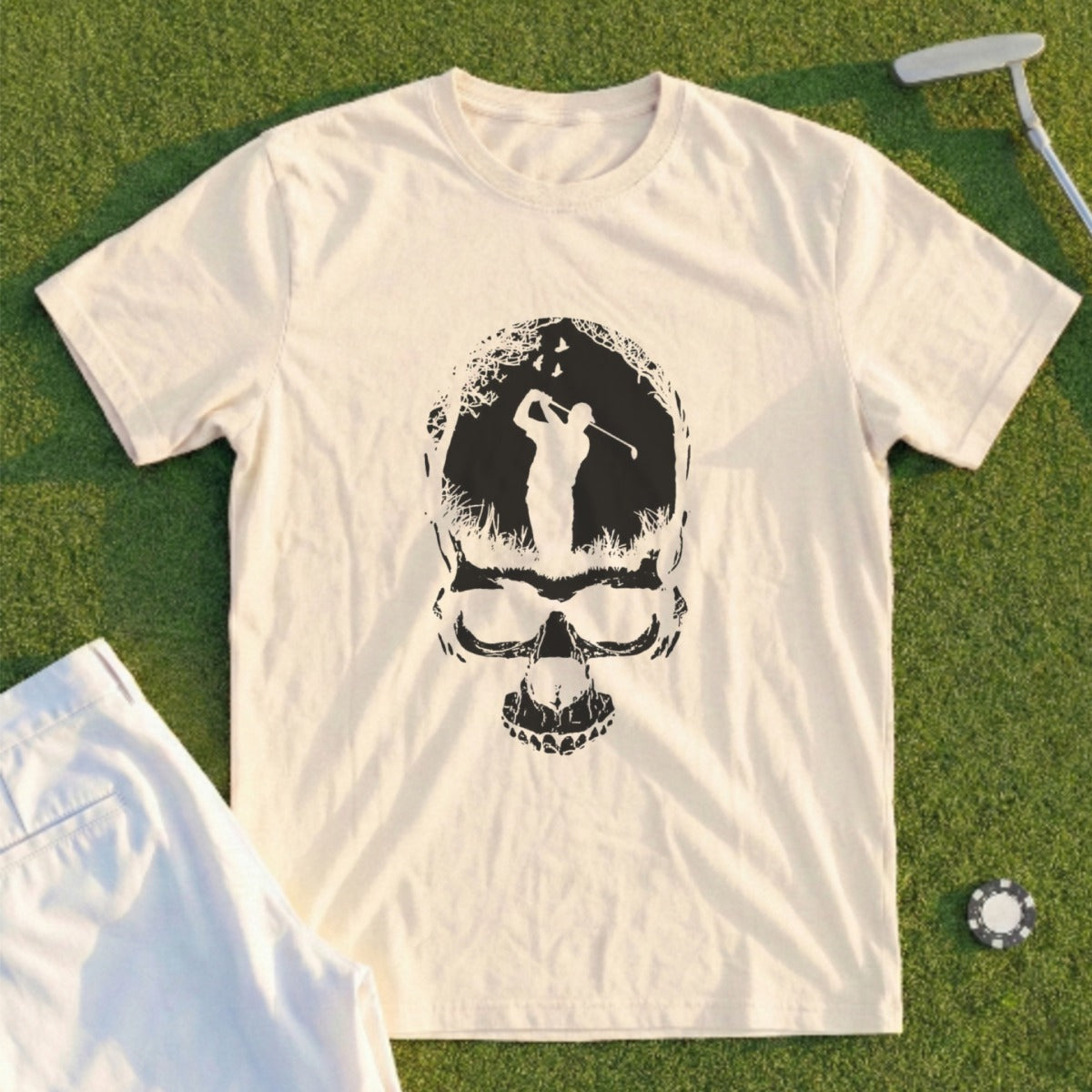 Skull Silhouette Tee