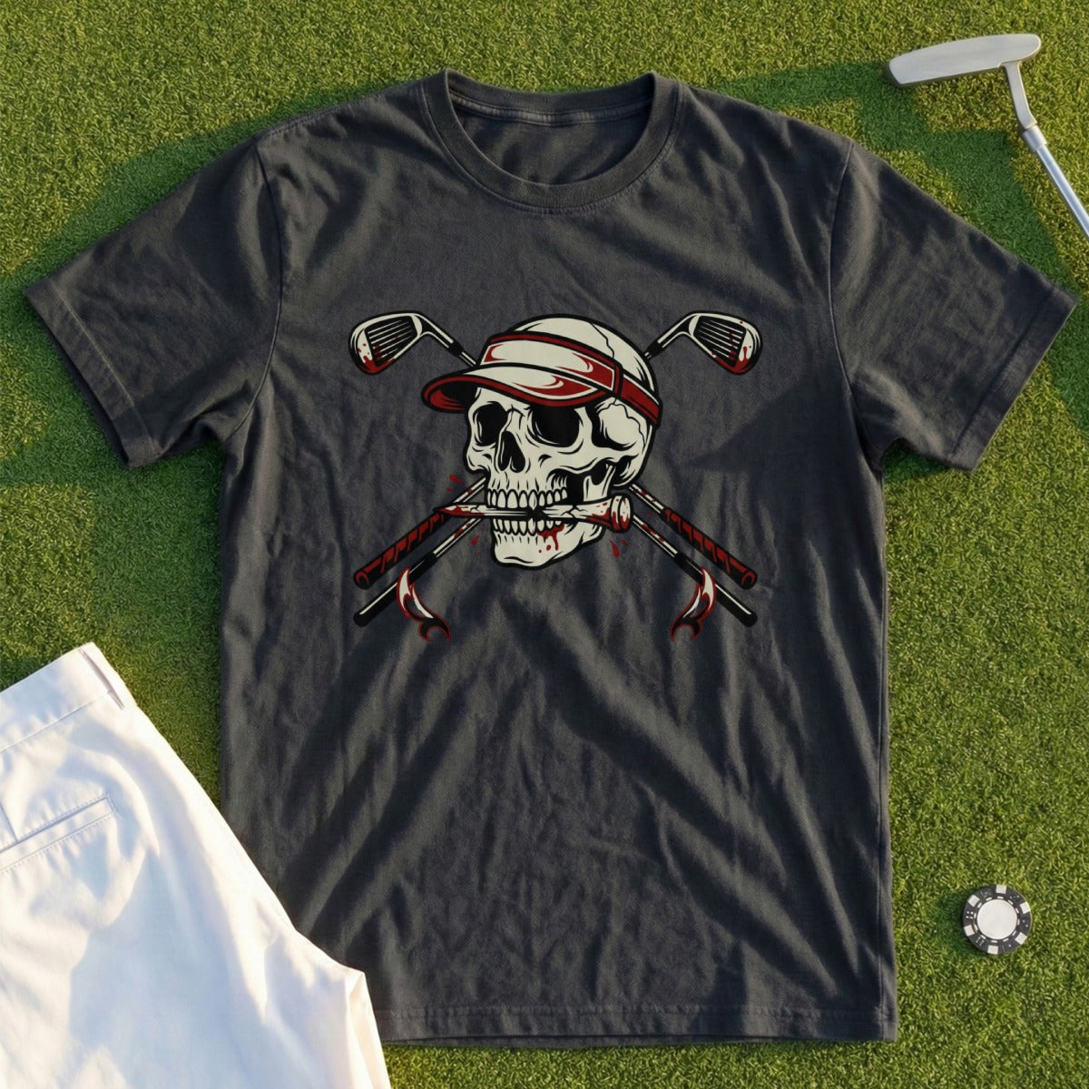 Skull and Cross Clubs Color Tee