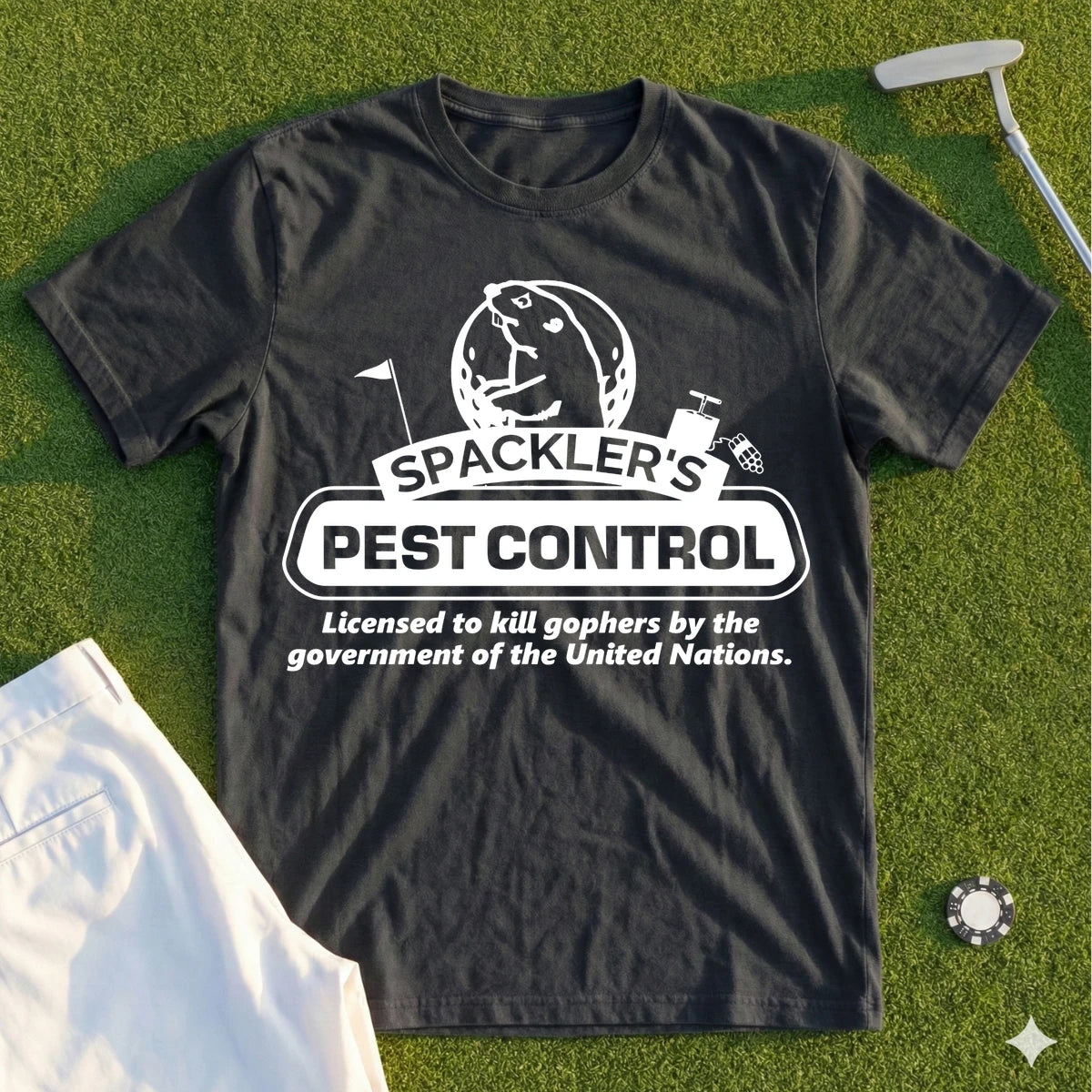 Spacklers Pest Control Tee