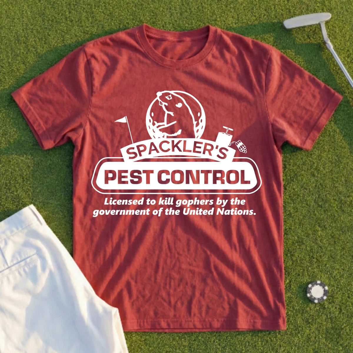 Spacklers Pest Control Tee
