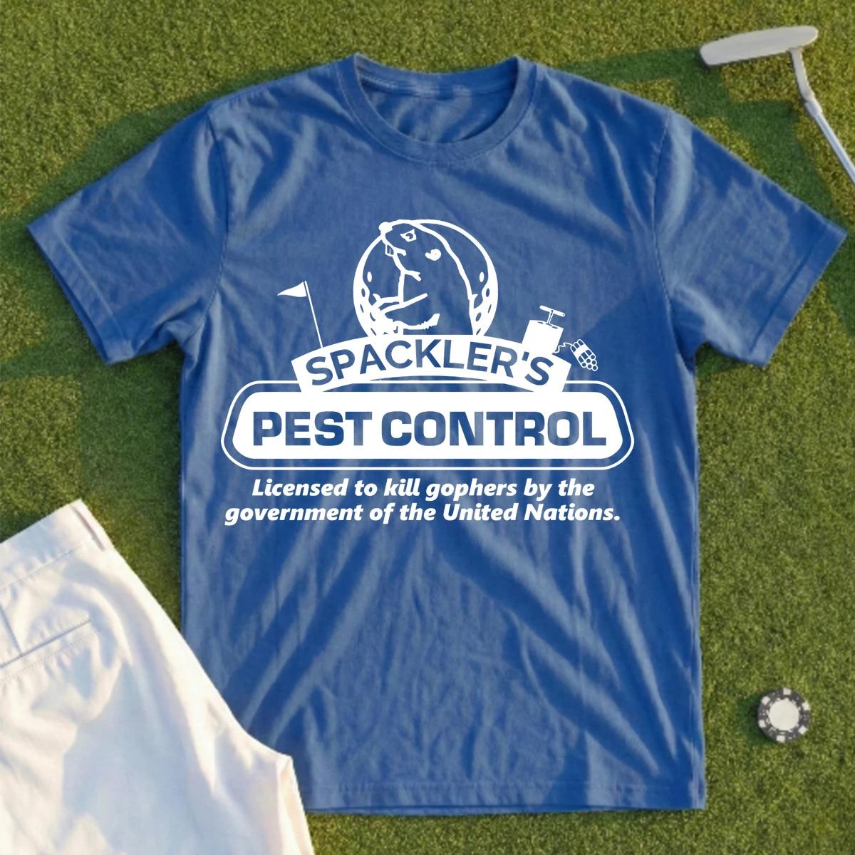 Spacklers Pest Control Tee