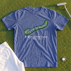 St Andrews Course Map Premium Tee