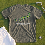 St Andrews Course Map Premium Tee