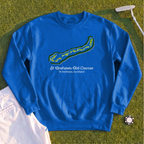 St Andrews Course Map Sweatshirt