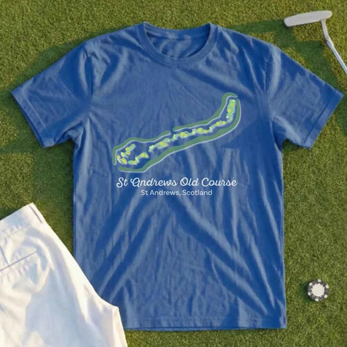 St Andrews Course Map Tee