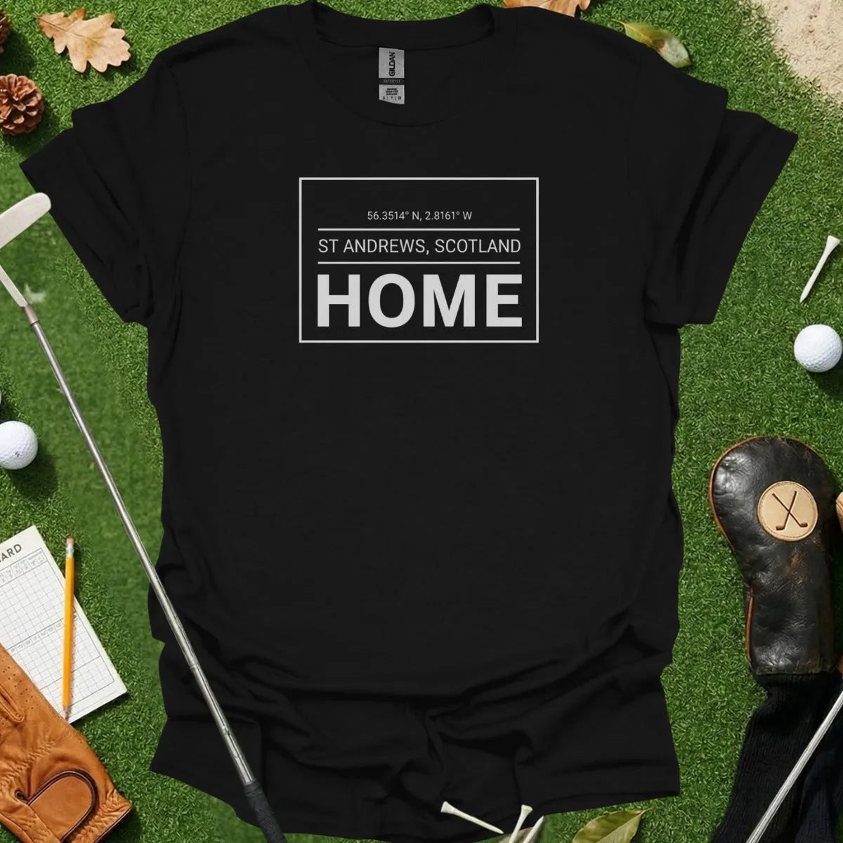 St Andrews Home Coordinates Tee