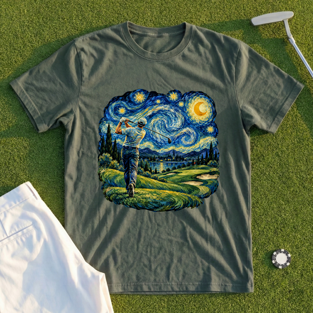 Starry Night Swing Tee