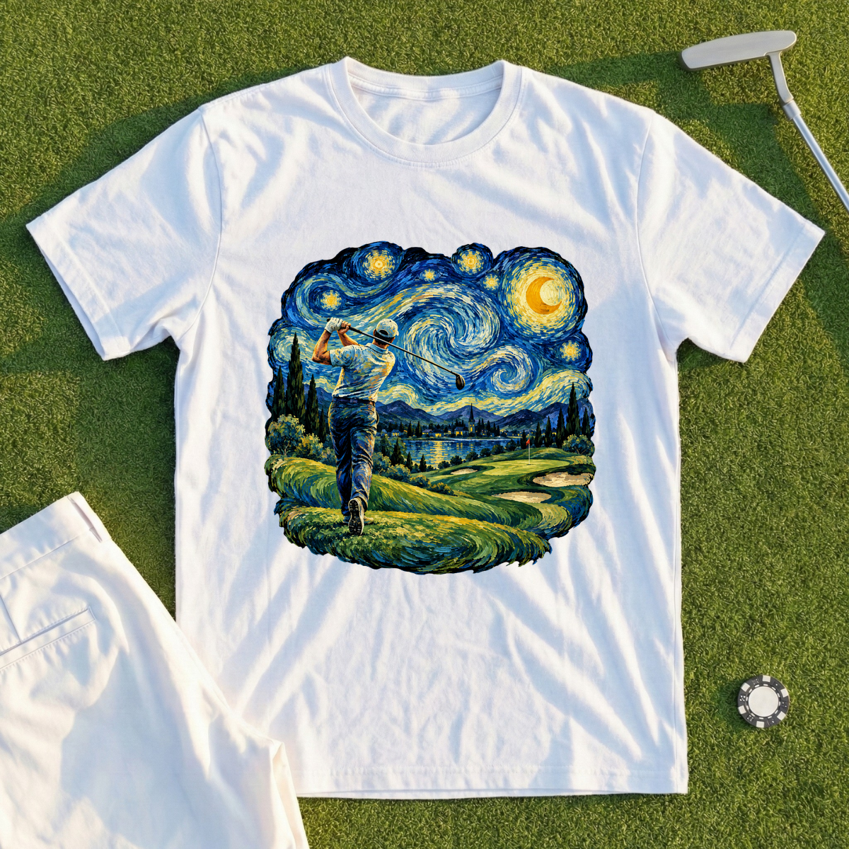 Starry Night Swing Tee