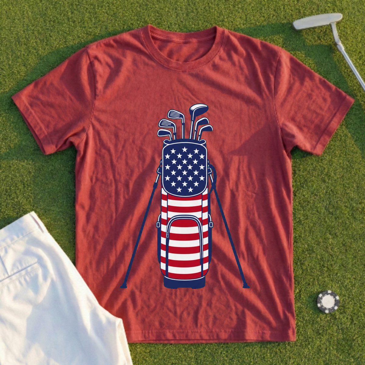 Stars And Stripes Carry Bag Tee