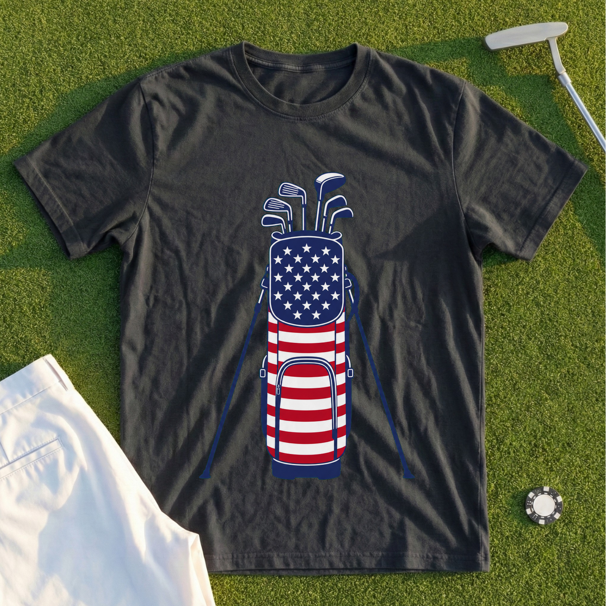 Stars And Stripes Carry Bag Tee