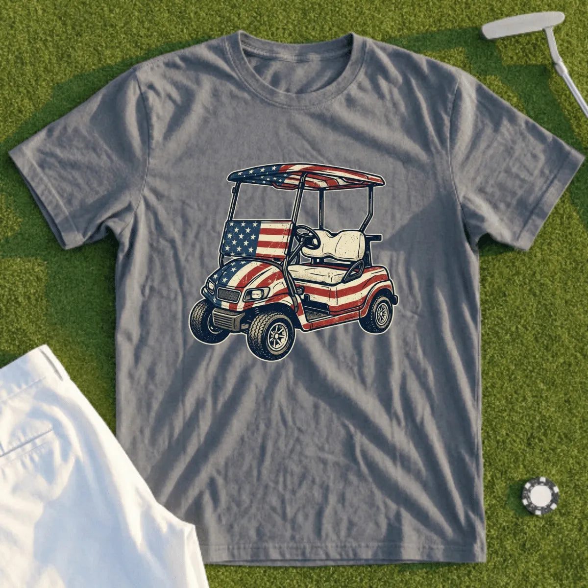 Stars & Stripes Cart Tee