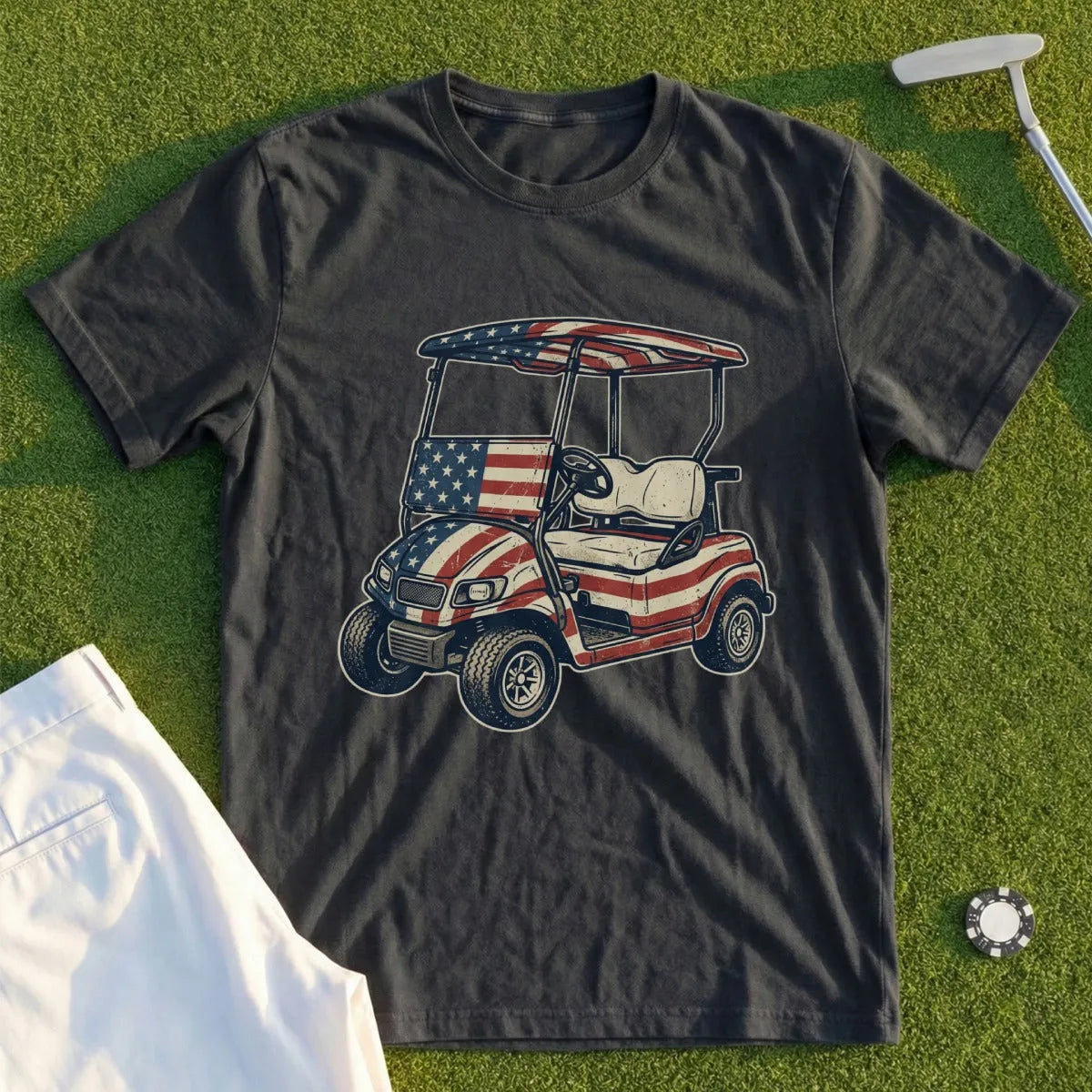 Stars & Stripes Cart Tee