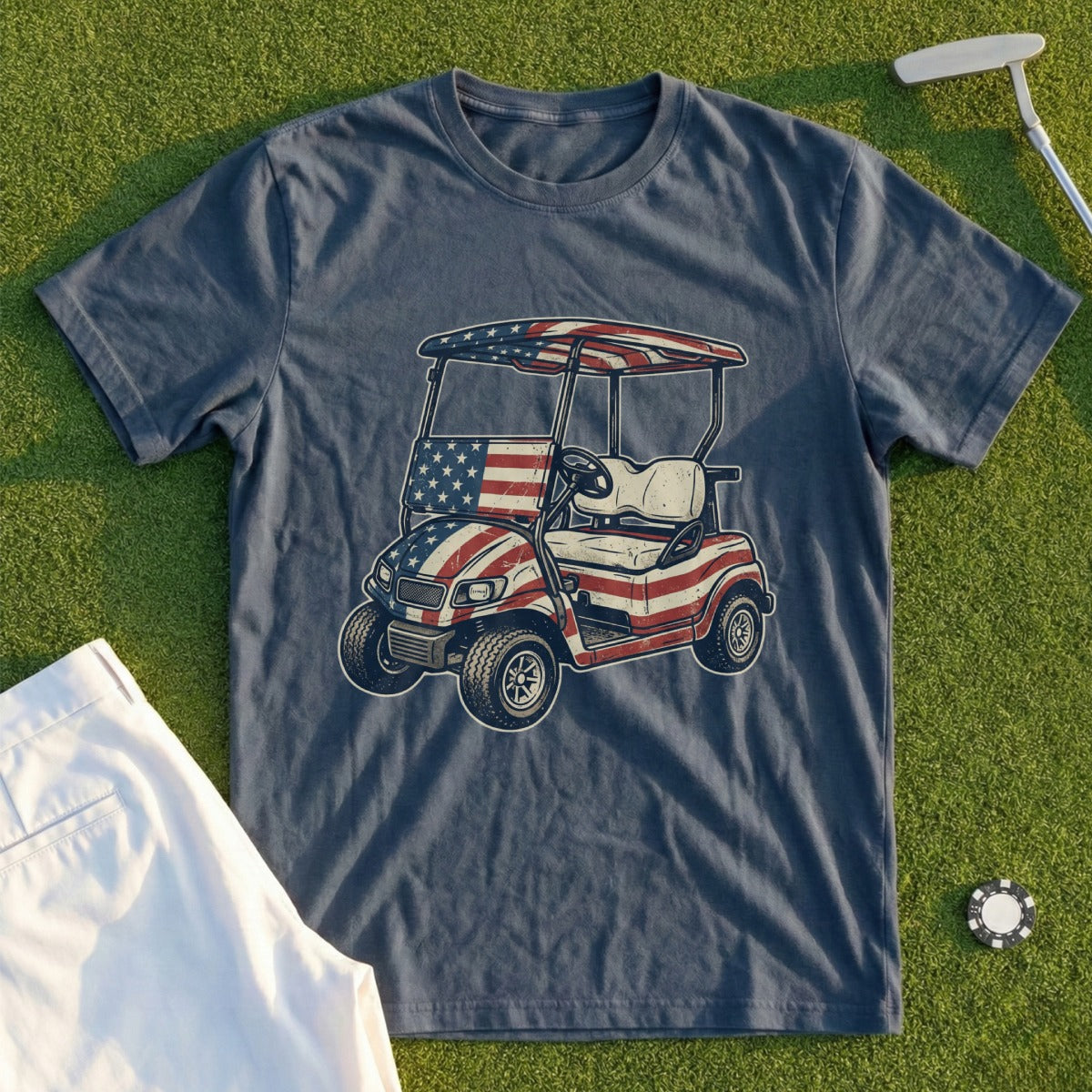Stars & Stripes Cart Tee