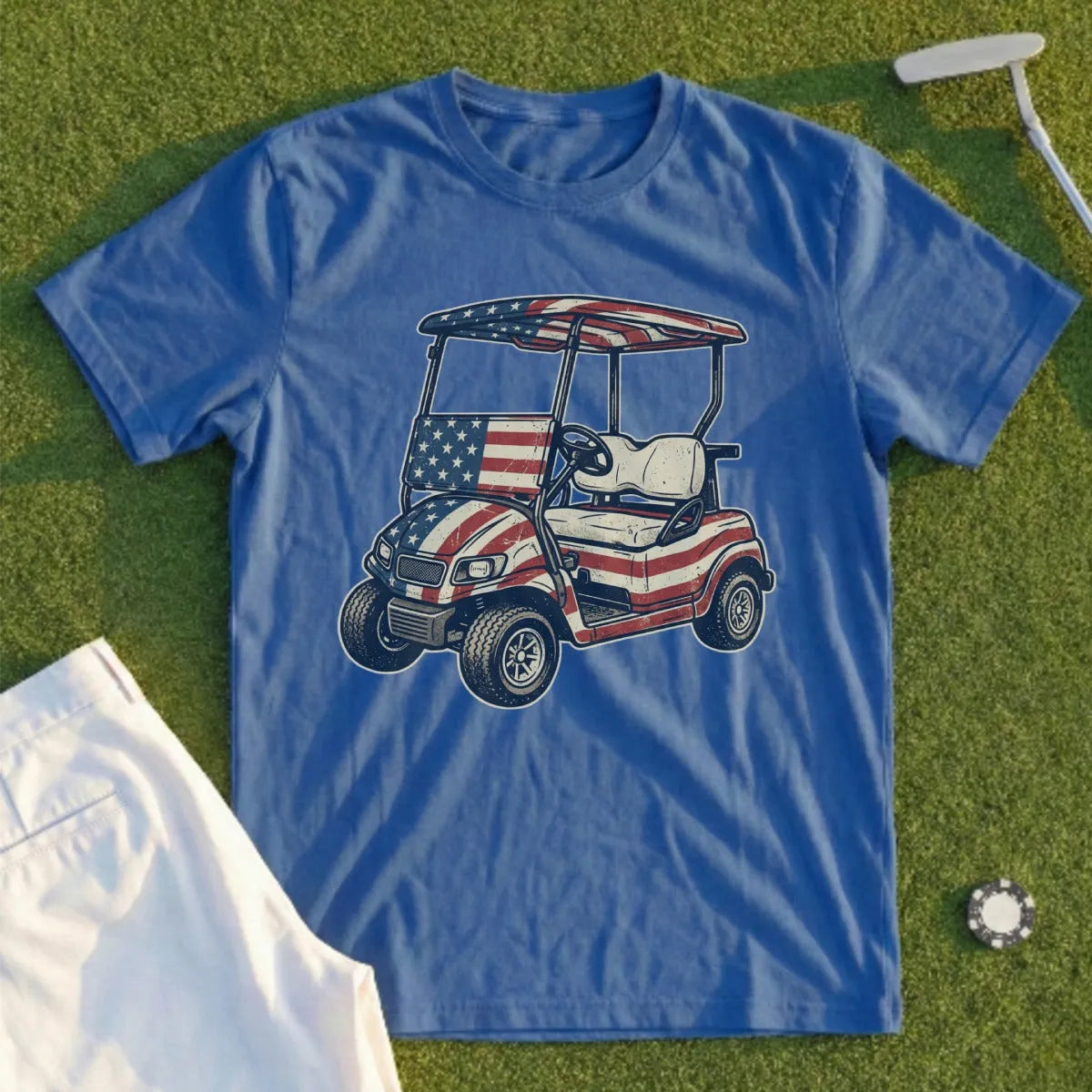 Stars & Stripes Cart Tee
