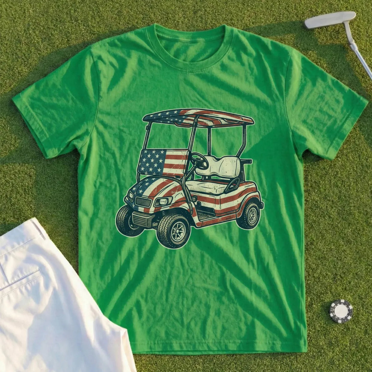 Stars & Stripes Cart Tee