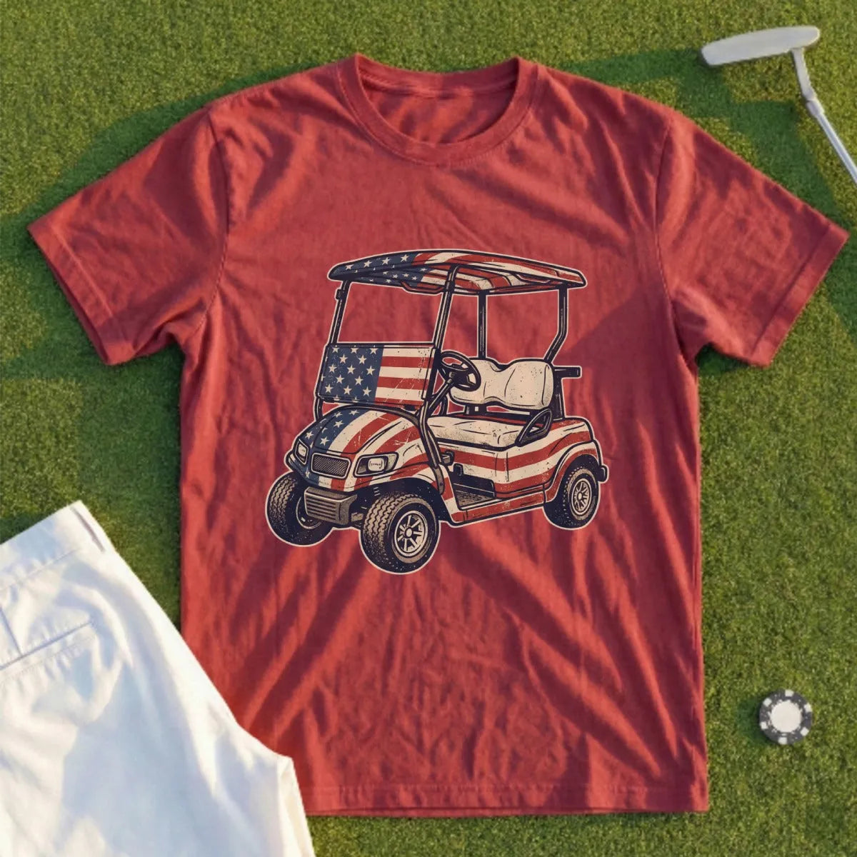 Stars & Stripes Cart Tee
