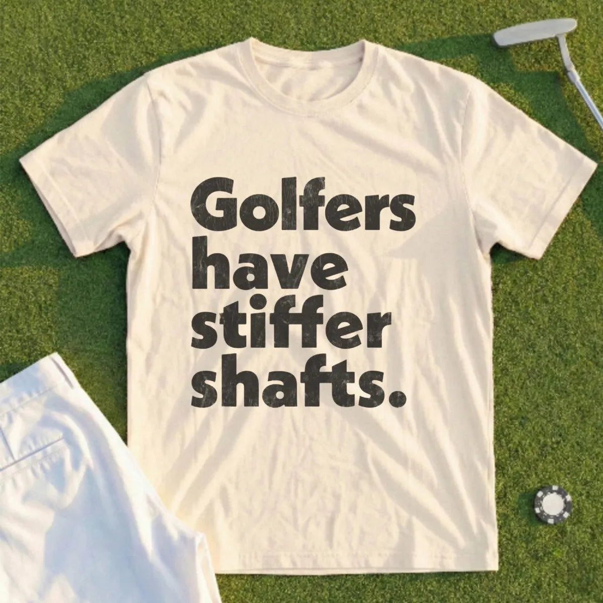 Stiffer Shafts Tee