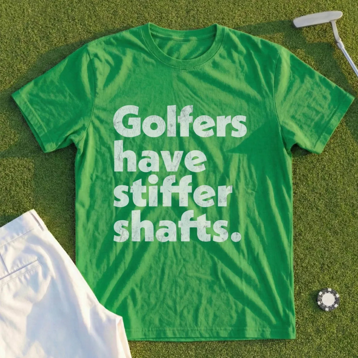 Stiffer Shafts Tee