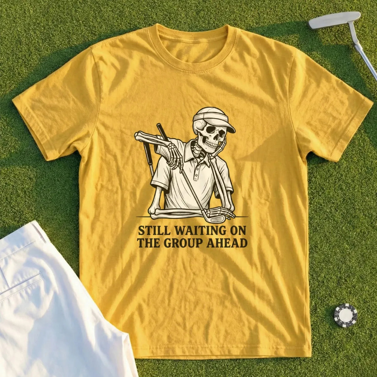 Still Waiting On The Group Ahead Tee