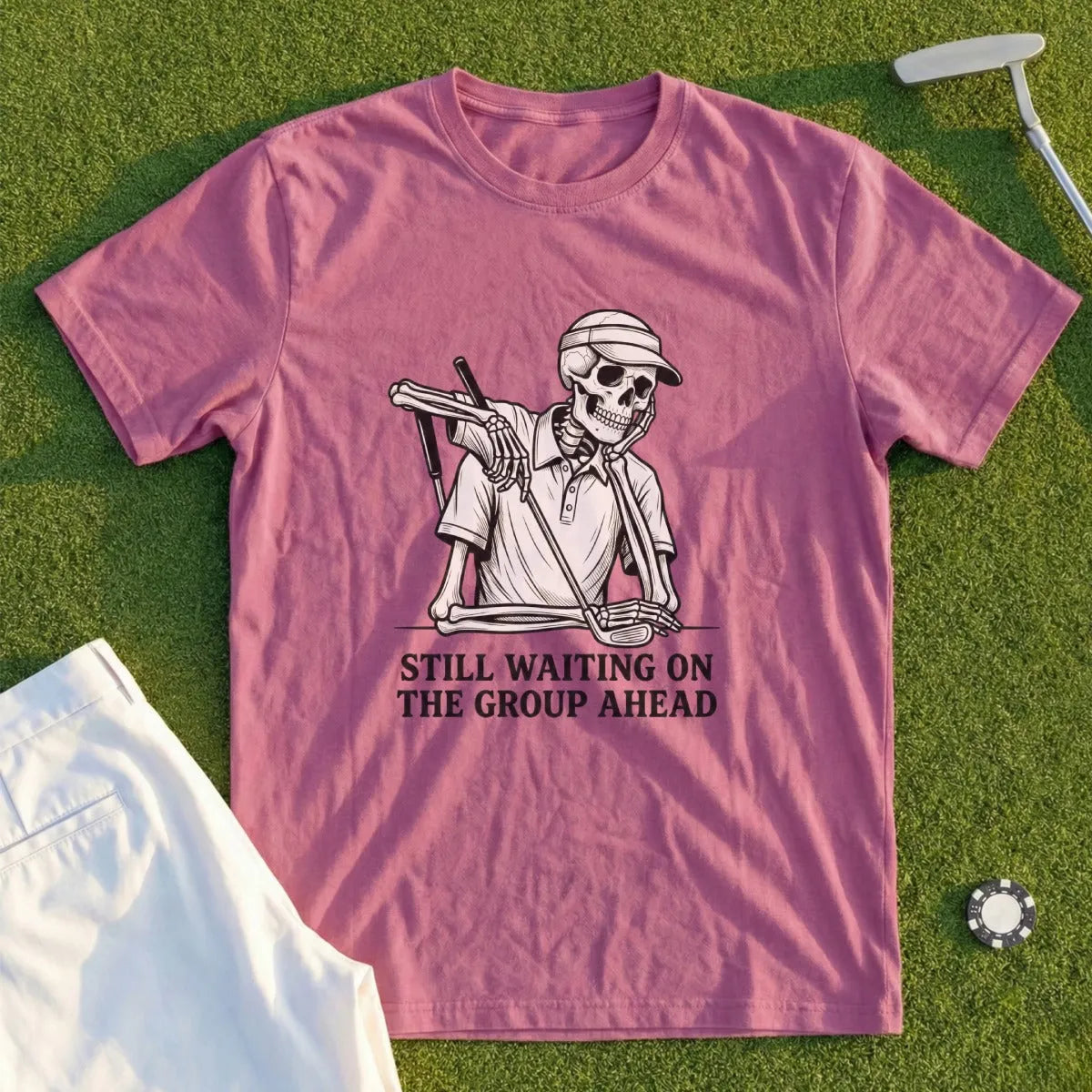 Still Waiting On The Group Ahead Tee