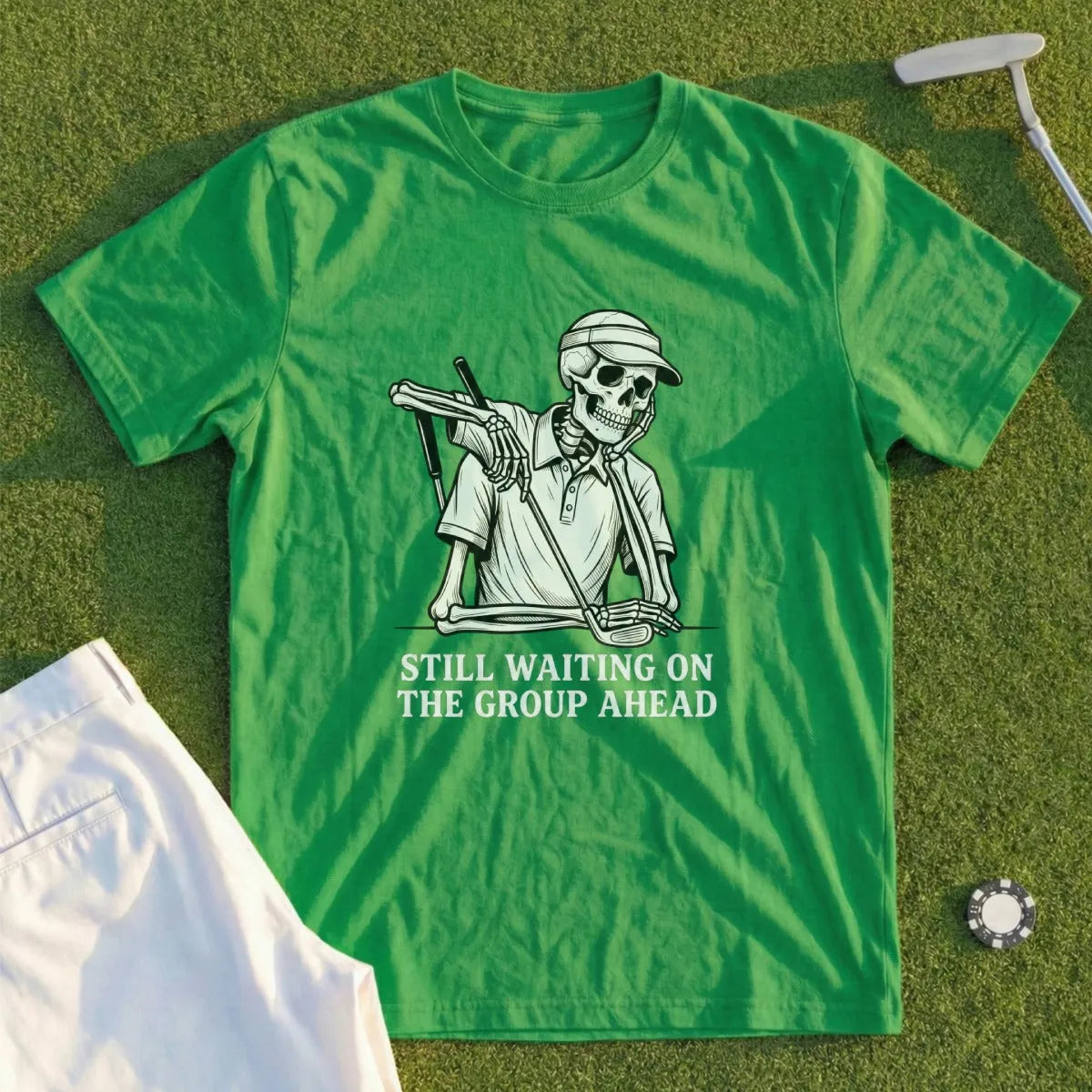 Still Waiting On The Group Ahead Tee