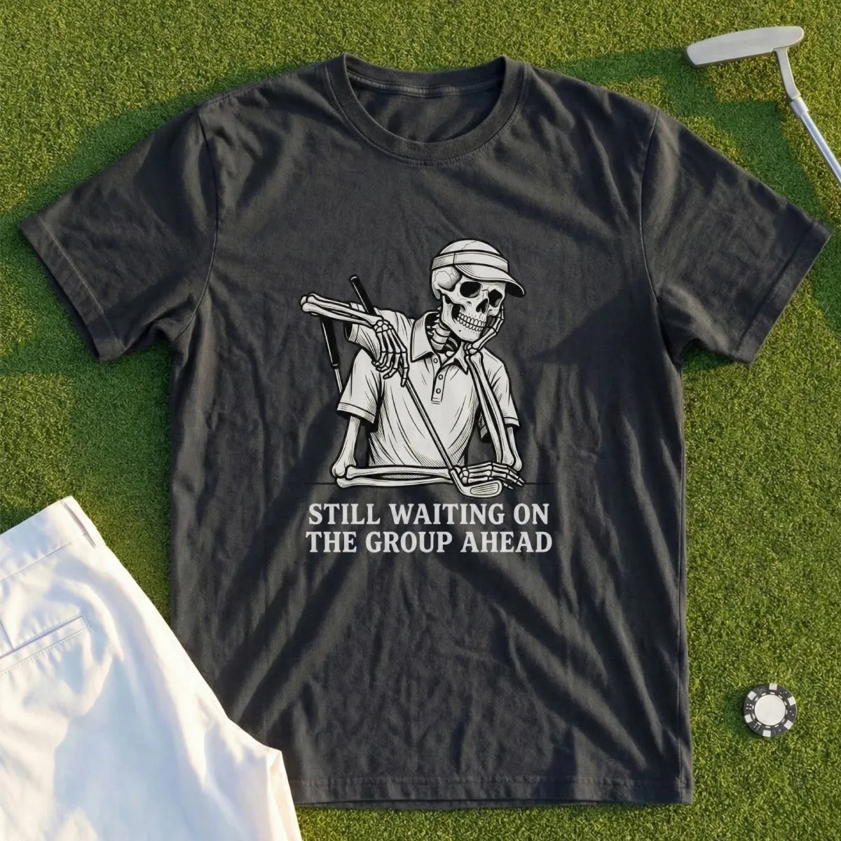 Still Waiting On The Group Ahead Tee