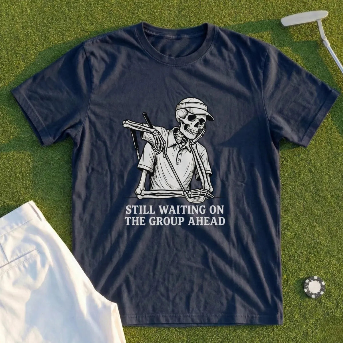 Still Waiting On The Group Ahead Tee