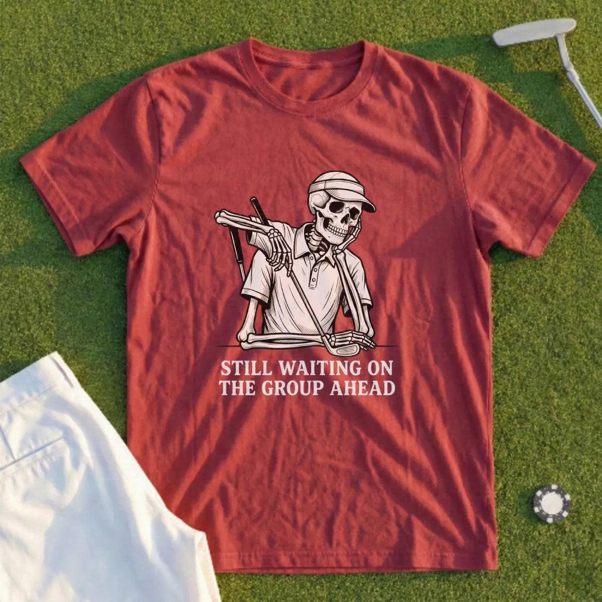 Still Waiting On The Group Ahead Tee