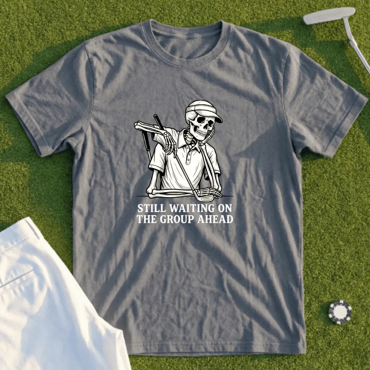 Still Waiting On The Group Ahead Tee