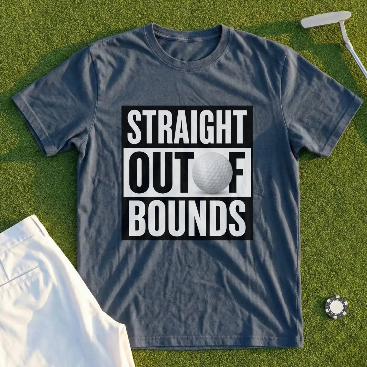 Straight Out Of Bounds Tee