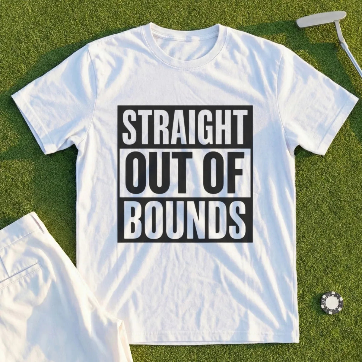 Straight Out Of Bounds Tee