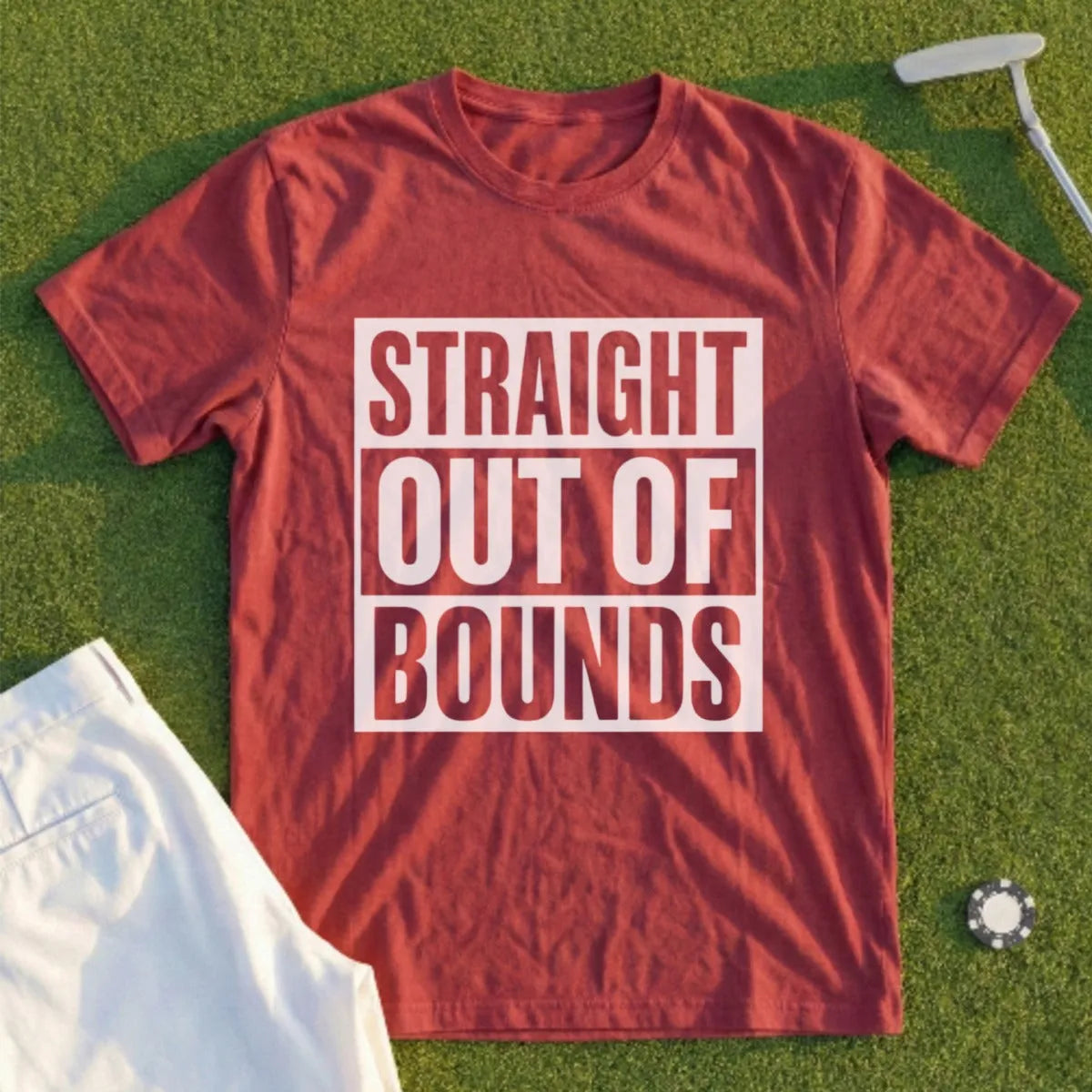 Straight Out Of Bounds Tee