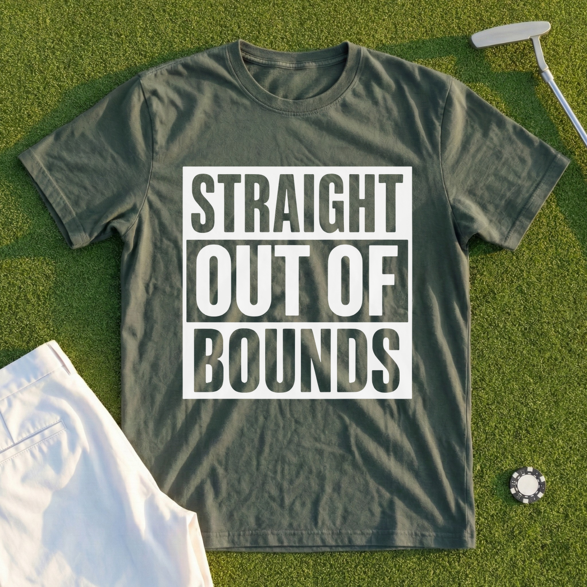 Straight Out Of Bounds Tee