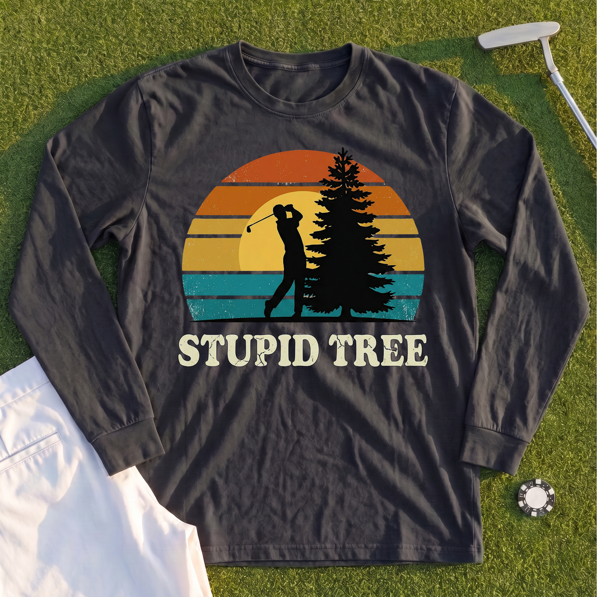 Stupid Tree Long Sleeve Tee