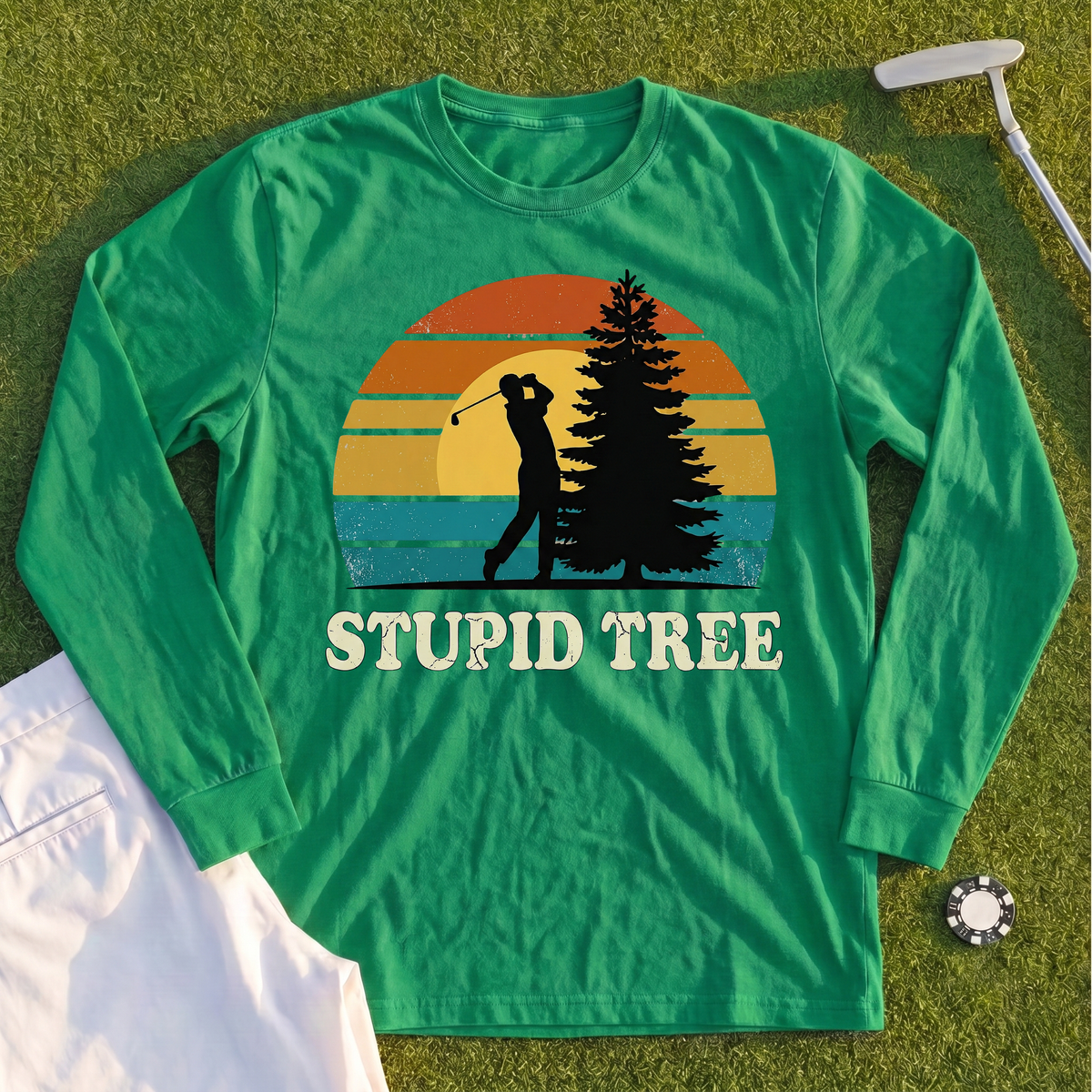 Stupid Tree Long Sleeve Tee