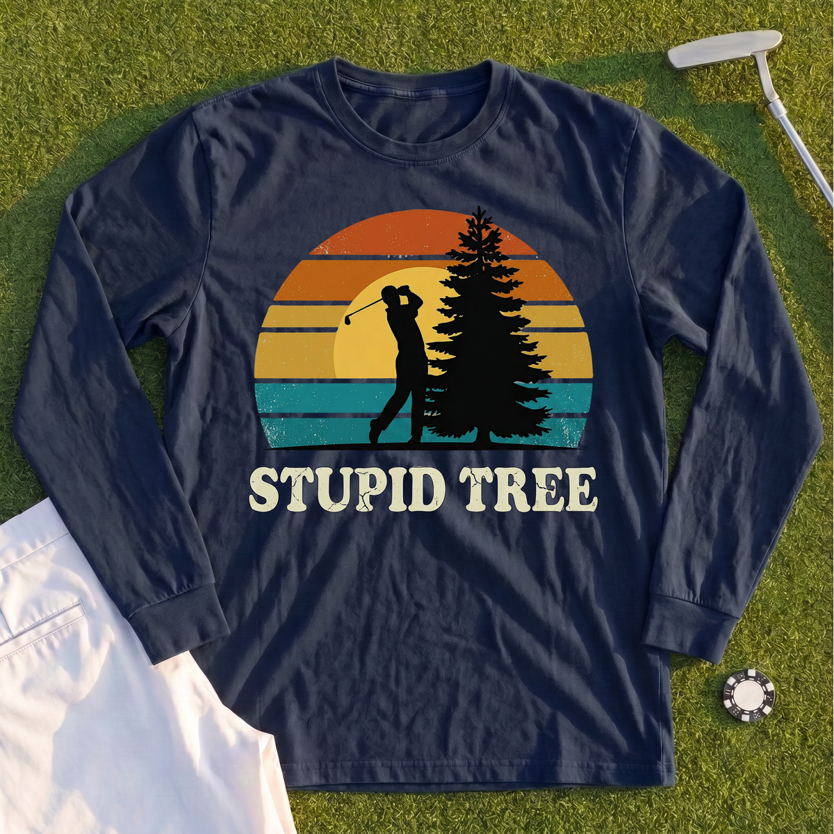 Stupid Tree Long Sleeve Tee