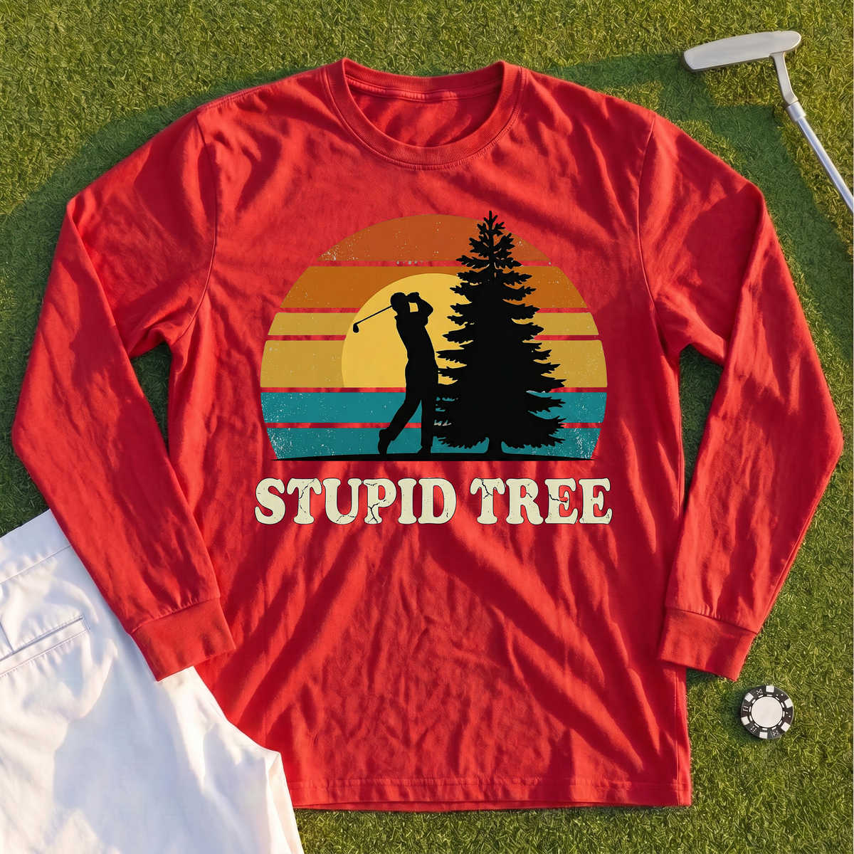 Stupid Tree Long Sleeve Tee