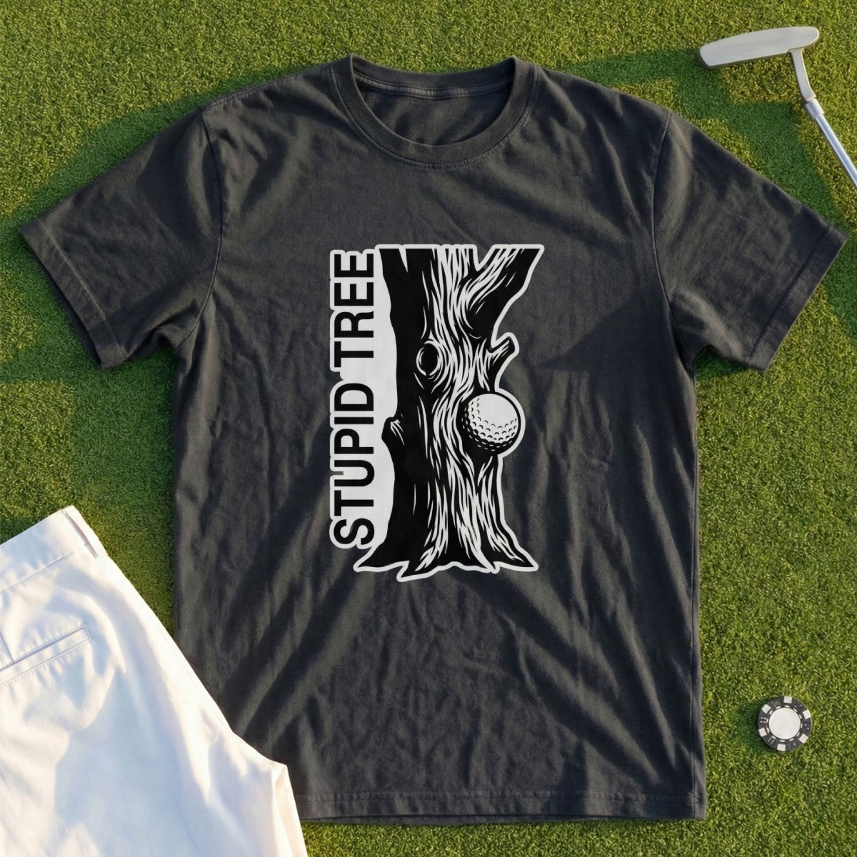 Stupid Tree Wedge Tee