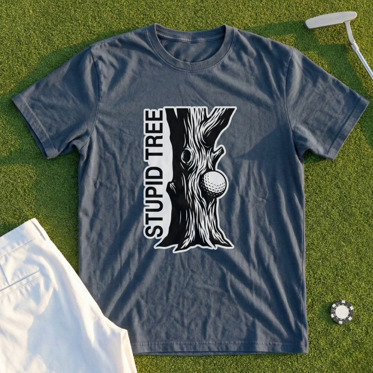 Stupid Tree Wedge Tee