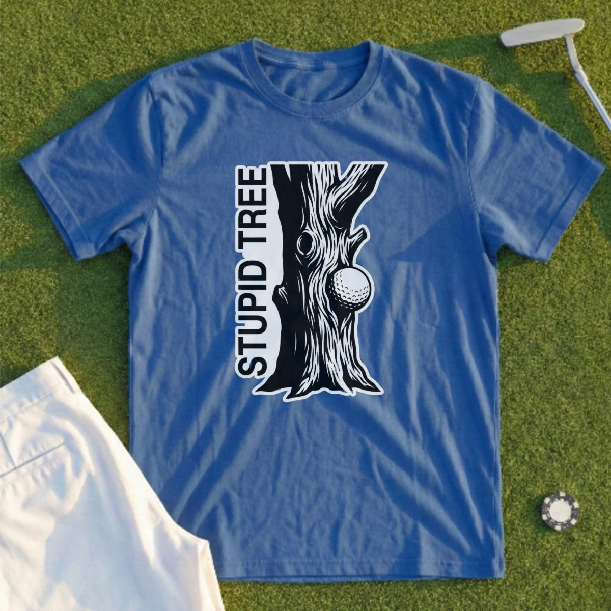 Stupid Tree Wedge Tee