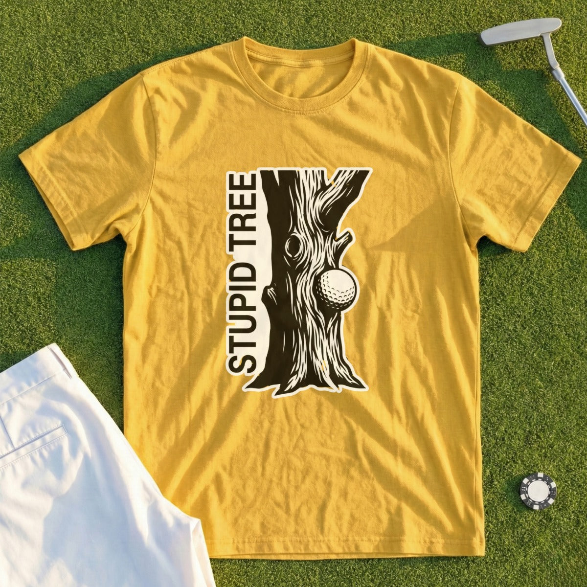 Stupid Tree Wedge Tee