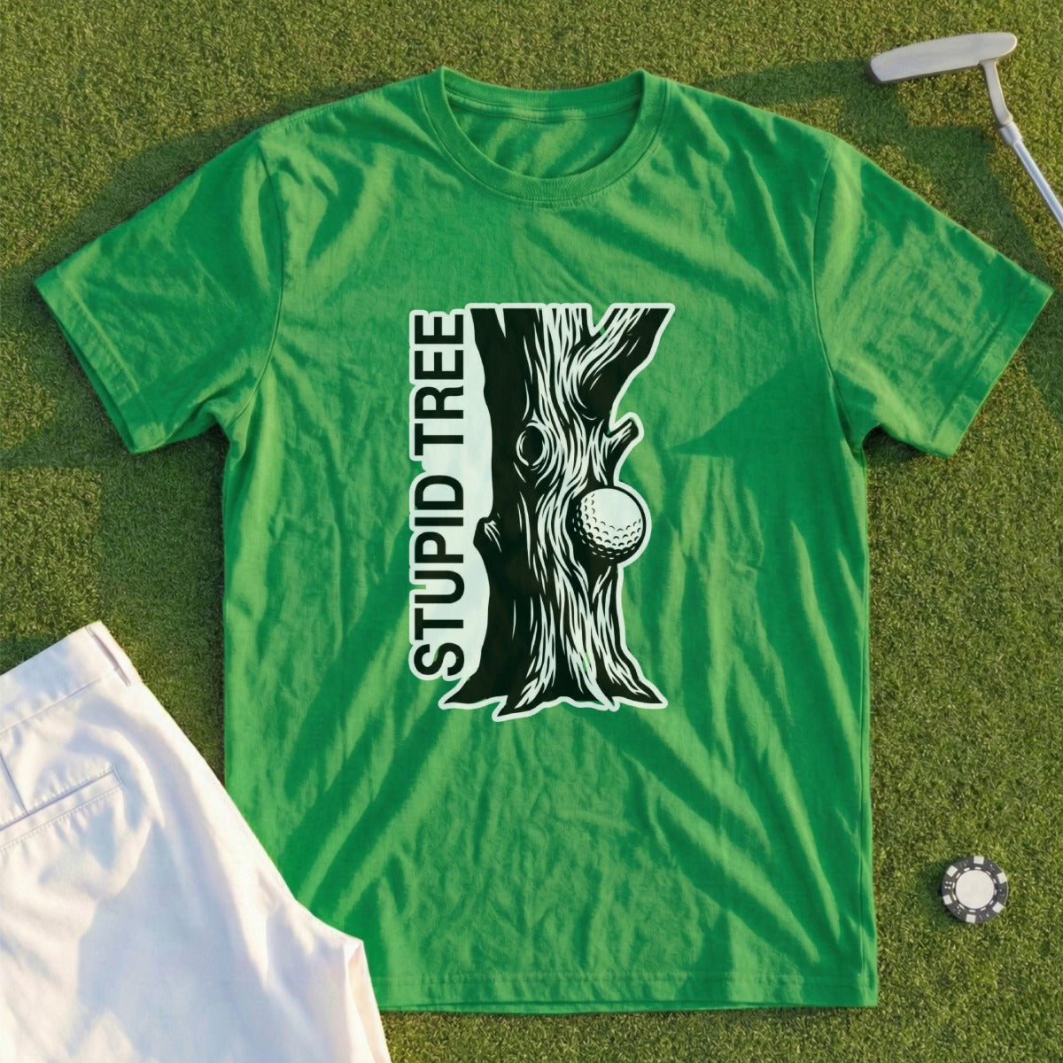 Stupid Tree Wedge Tee
