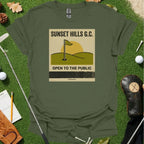 Sunset Hills Matchbook Tee