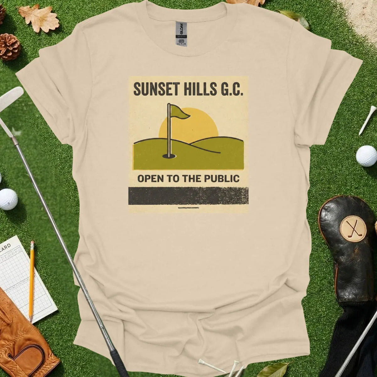 Sunset Hills Matchbook Tee
