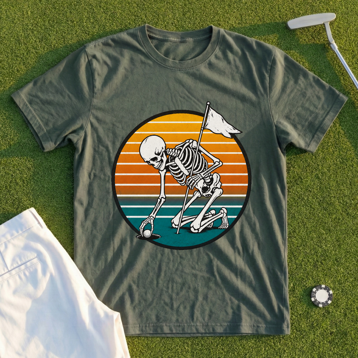 Sunset Skeleton Tee