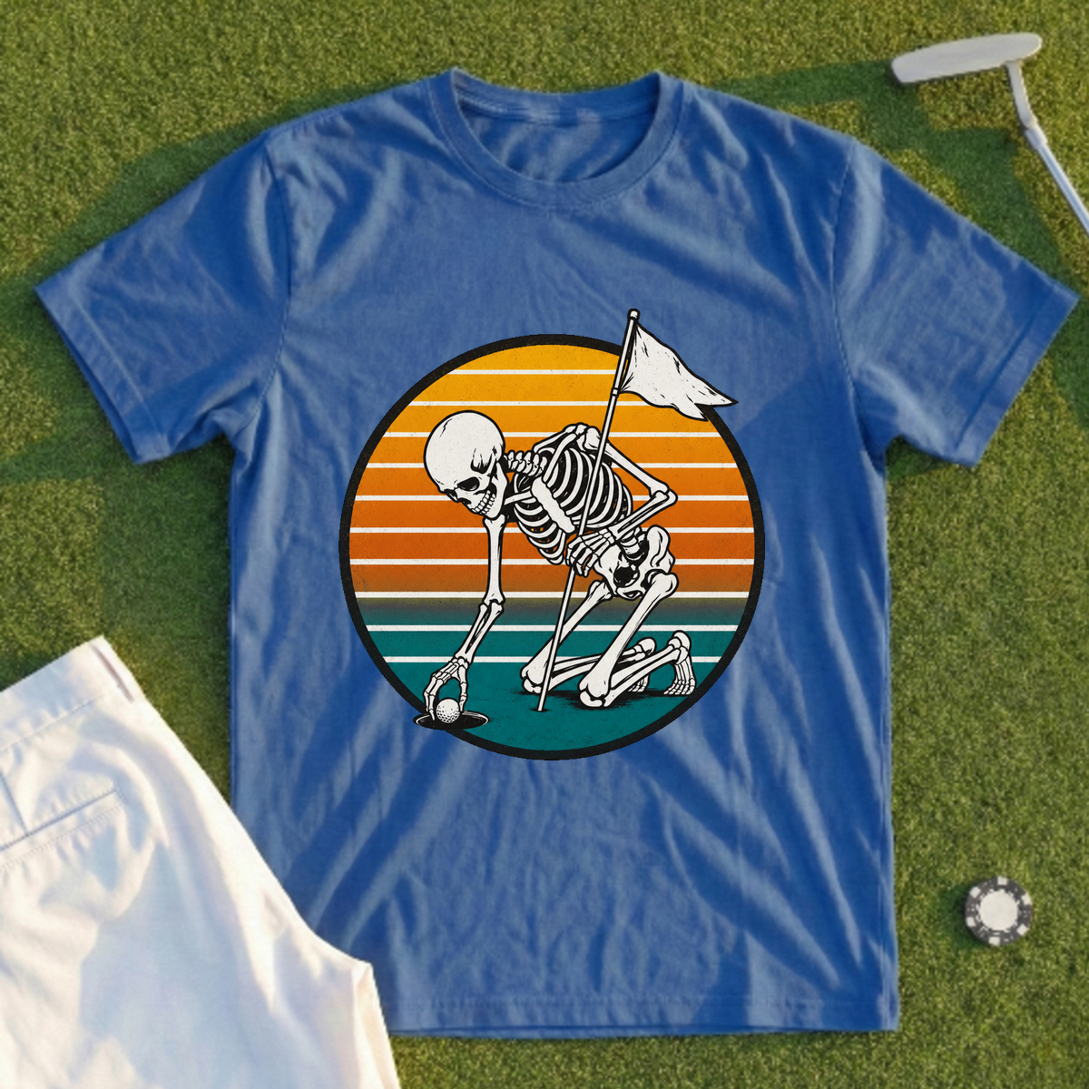 Sunset Skeleton Tee