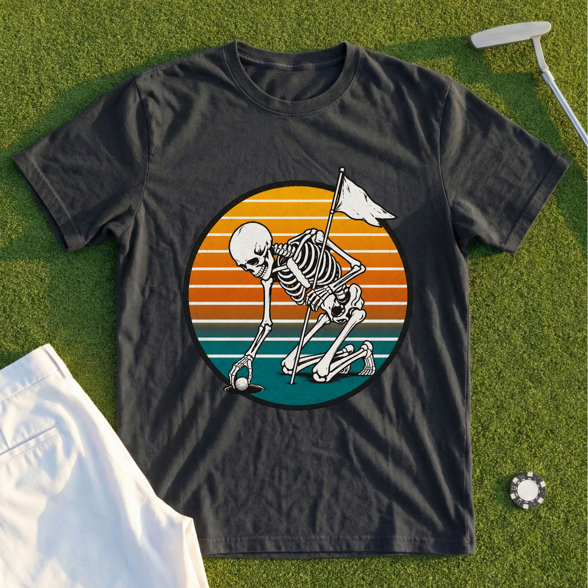 Sunset Skeleton Tee