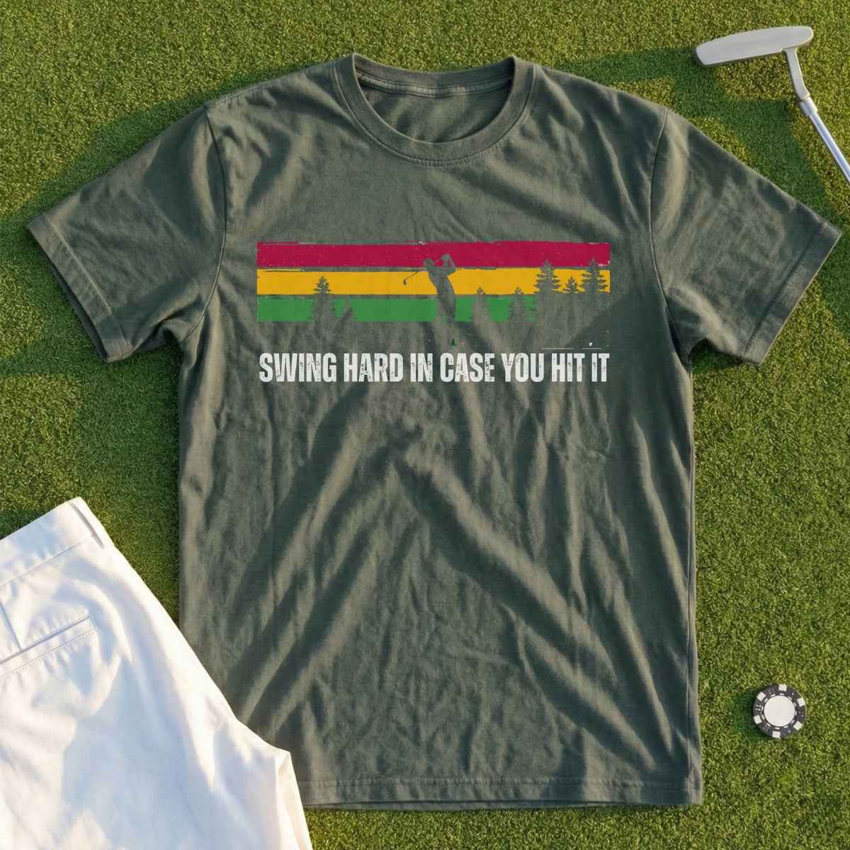 Swing Hard Tee