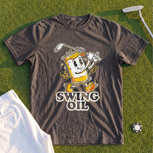 Swing Oil Beer Can Premium Tee