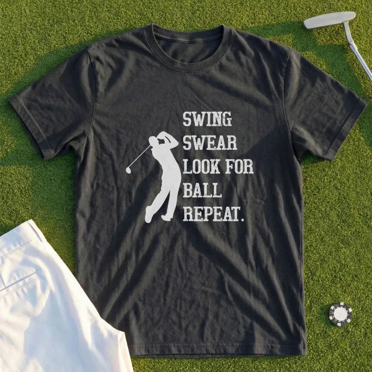 Swing Swear Repeat Tee